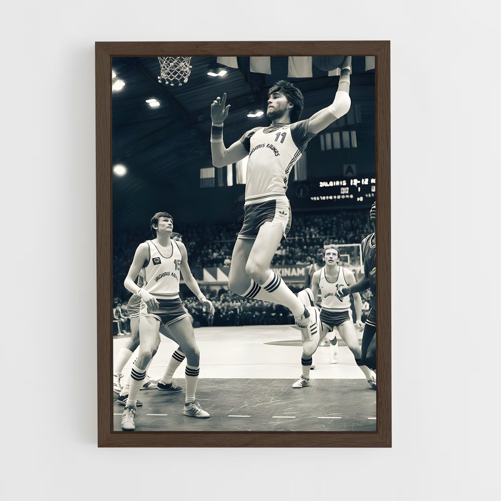 Poster Saut Majestueux – affiche Basketball (vue 5)